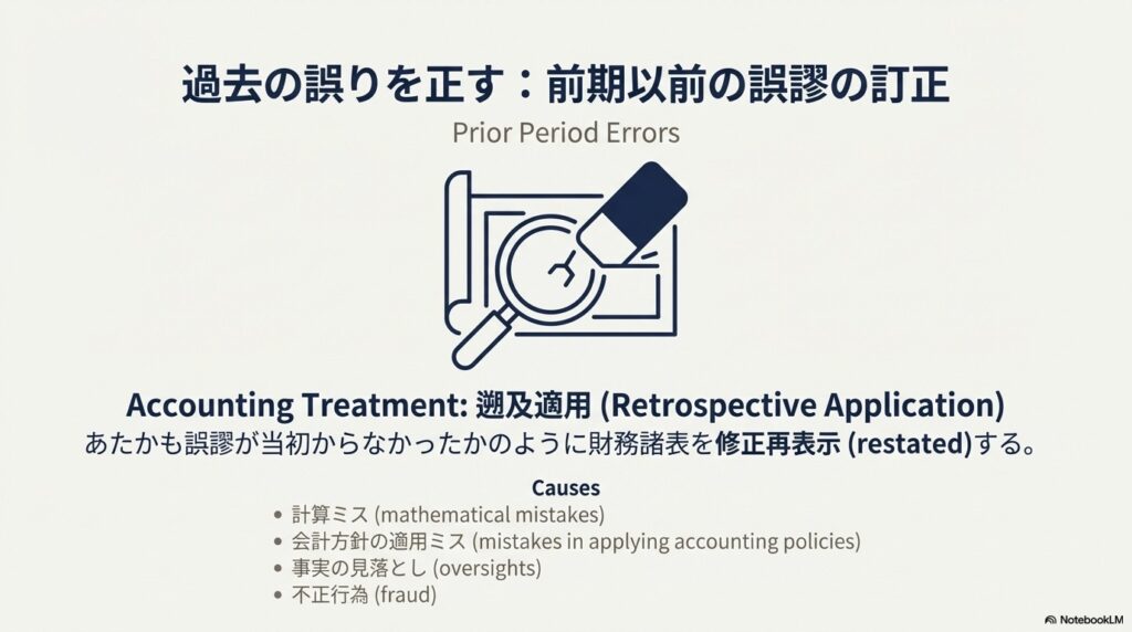 IAS8「会計方針、会計上の見積りの変更及び誤謬」を完全解説 – くらしとねこ